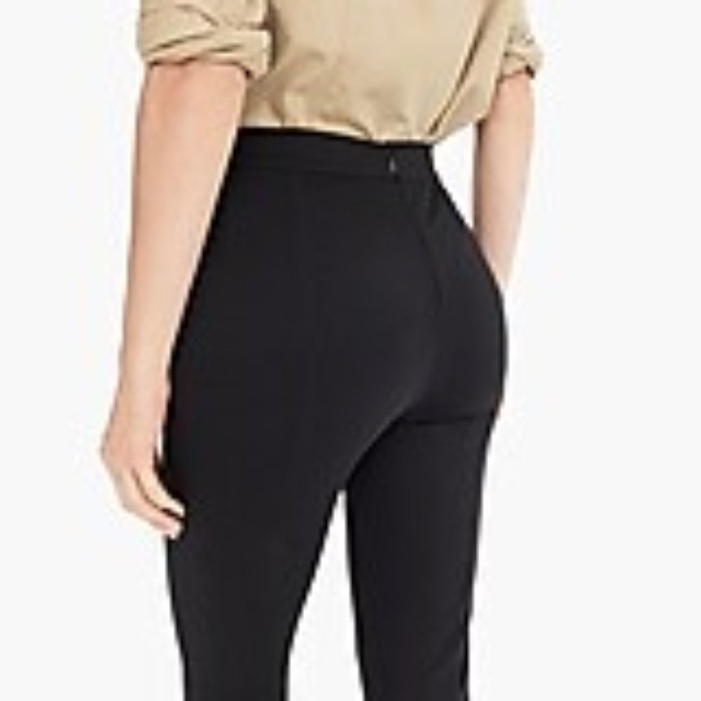 J. Crew Black Pixie Pants Size M - image 2